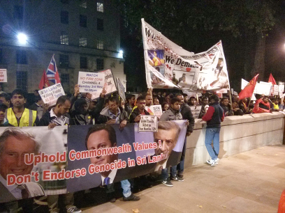 British Tamils Forum: Mass Rally in London Calls on UK to Boycott CHOGM